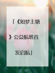 《如梦上塘》公益航班首发启航