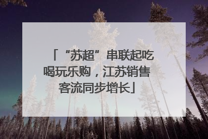 “苏超”串联起吃喝玩乐购，江苏销售客流同步增长