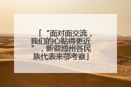 “面对面交流，我们的心贴得更近”，新疆博州各民族代表来鄂考察