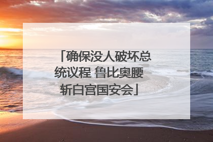 确保没人破坏总统议程 鲁比奥腰斩白宫国安会