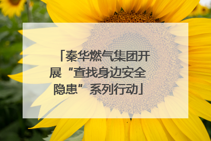 秦华燃气集团开展“查找身边安全隐患”系列行动