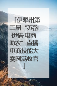 伊犁州第二届“苏韵伊情·电商助农”直播电商技能大赛圆满收官