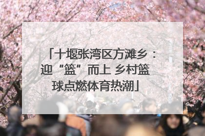 十堰张湾区方滩乡：迎“篮”而上 乡村篮球点燃体育热潮