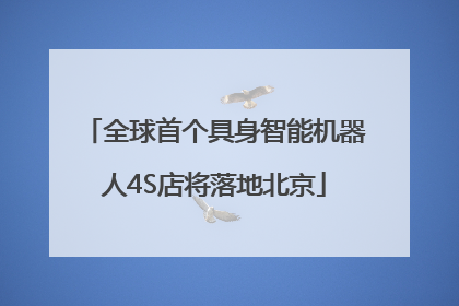 全球首个具身智能机器人4S店将落地北京