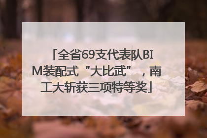 全省69支代表队BIM装配式“大比武”，南工大斩获三项特等奖