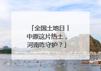 全国土地日丨中原这片热土，河南咋守护？