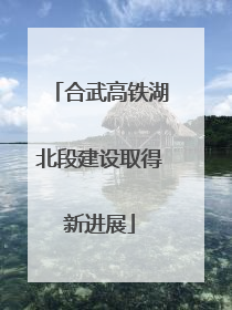 合武高铁湖北段建设取得新进展