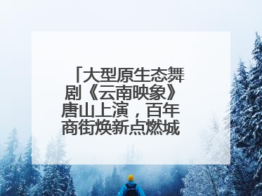 大型原生态舞剧《云南映象》唐山上演，百年商街焕新点燃城市艺术激情