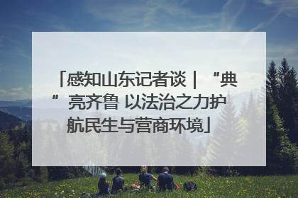 感知山东记者谈｜“典”亮齐鲁 以法治之力护航民生与营商环境