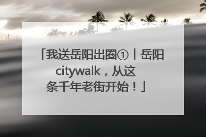 我送岳阳出圈①丨岳阳citywalk，从这条千年老街开始！