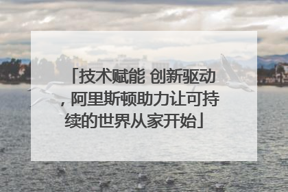 技术赋能 创新驱动，阿里斯顿助力让可持续的世界从家开始