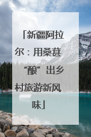 新疆阿拉尔：用桑葚“酿”出乡村旅游新风味