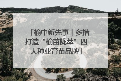 榆中新先事｜多措打造“榆苗陇萃”四大种业育苗品牌