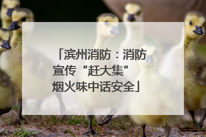 滨州消防：消防宣传“赶大集” 烟火味中话安全