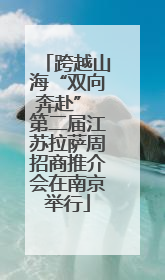 跨越山海“双向奔赴” 第二届江苏拉萨周招商推介会在南京举行