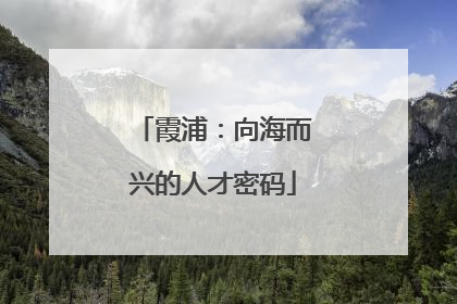 霞浦：向海而兴的人才密码