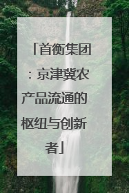 首衡集团：京津冀农产品流通的枢纽与创新者