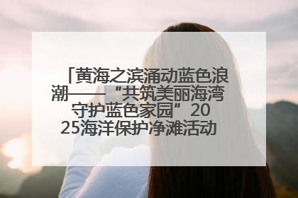 黄海之滨涌动蓝色浪潮——“共筑美丽海湾 守护蓝色家园”2025海洋保护净滩活动暨“美丽江苏—江河湖海青蓝行”海洋篇在连云港举行