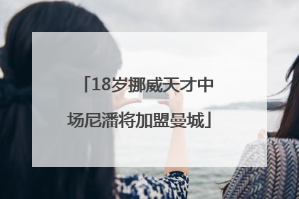 18岁挪威天才中场尼潘将加盟曼城