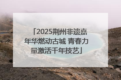 2025荆州非遗嘉年华燃动古城 青春力量激活千年技艺